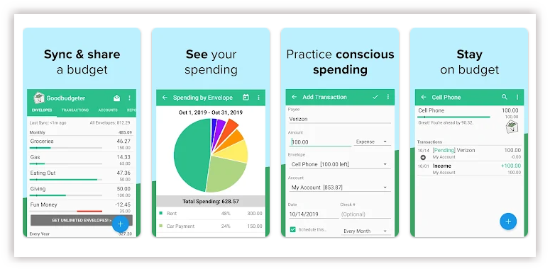 Goodbutget Money Management App