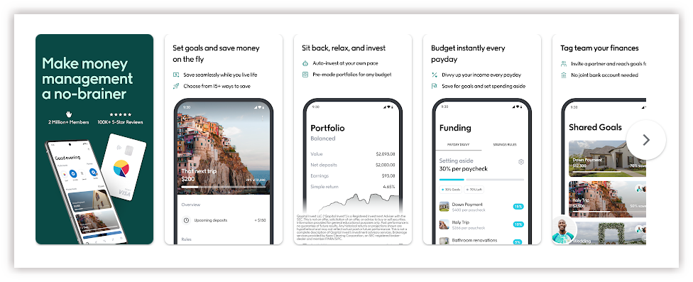 Qapital Money Managing App
