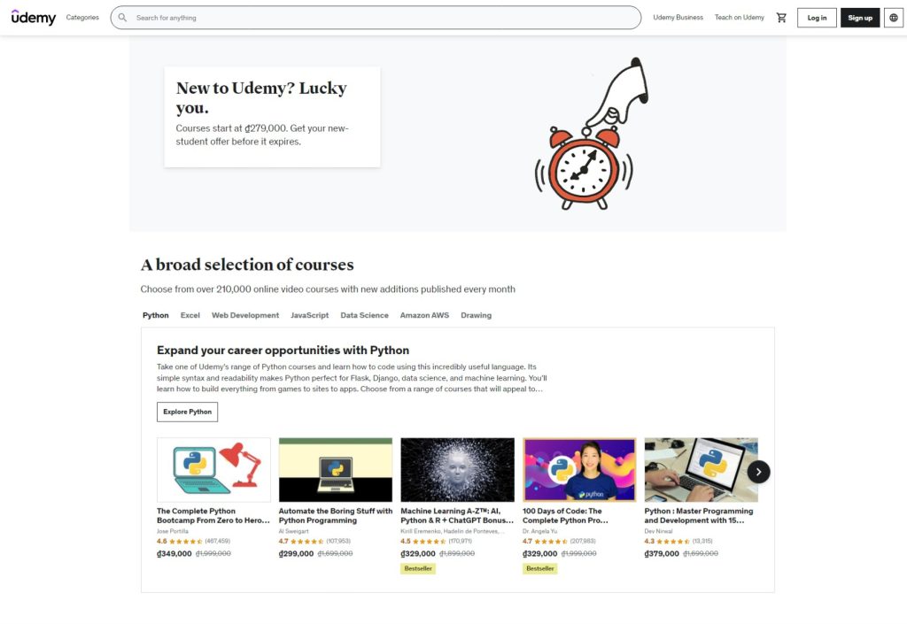 Udemy Big Tech Companies