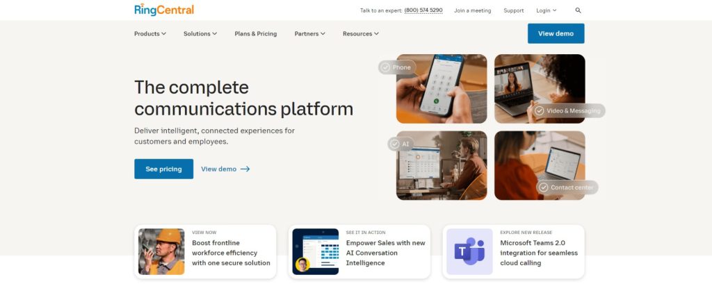 Ringcentral Big Tech Companies